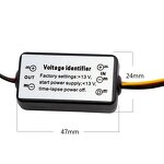 DRL Controller Manufacturer - Auto Car LED Daytime Running Light Relay Harness Dimmer On/Off 12-18V Mini Smart