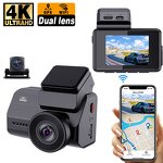 Dash Cam Manufacturer - HD Dual Lens 4K+2K Front and Rear with GPS Wifi 1-Year Warranty