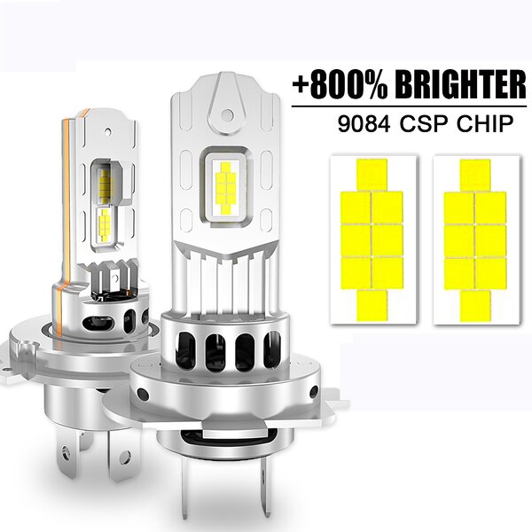 LED Headlight Bulb Manufacturer - Super Bright 50000LM H4 H7 300W 360° No Dark Spot Plug & Play