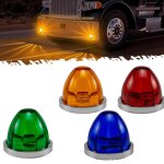 Warning Lights Manufacturer - Wholesale High Quality Truck Watermelon Lights 6 Colors Glass and Bulb