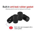 Valve Caps Manufacturer - 4 PCS Pack Steel Wheel Tyre Air Dust-proof Dice for Bike Auto Truck