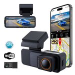 Dash Camera Manufacturer - New 4K Wifi GPS Dual Lens Front and Rear 4K Dashcam