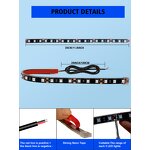 DRL Lamp Manufacturer - 12V 18SMD LED 5050 SMD Daytime Running Strip Waterproof Flexible Exterior