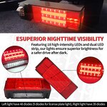 Trailer Light Kit Manufacturer - LED Submersible Brake Stop Turn Tail License for Camper Truck RV Boat