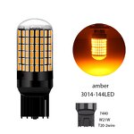 LED Bulbs Manufacturer - 1156 BA15S P21W 1157 BAY15D 7443 3157 144smd CanBus Reverse Turn Signal
