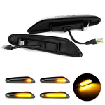 Side Marker Light Manufacturer - Smoke Lens Dynamic Flowing for BMW E46 E60 E90 X1 X3