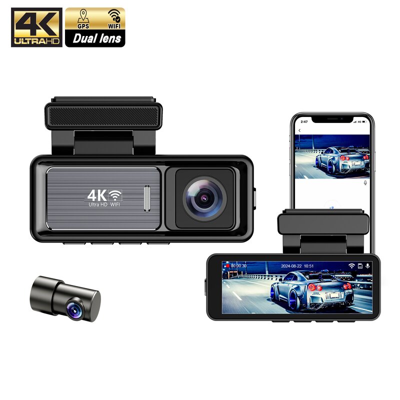 Dashcam Manufacturer - MINI Dual 4K with Wifi GPS Manufacturer's Video Recorder