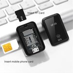 GPS Tracker Manufacturer - GF09 Real-Time Mini Car Magnetic with Android & IOS Apps 1-Year Warranty