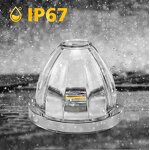 Warning Lights Manufacturer - Wholesale High Quality Truck Watermelon Lights 6 Colors Glass and Bulb