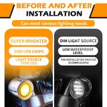 Turn Signal Lights Manufacturer - For Harley Suzuki Triumph Compatible Motorcycle LED Blinker Front Rear Brake