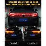 Hood Light Strip Manufacturer - Dynamic Scan Start up Sequential Flowing Turn Signal Flexible DRL