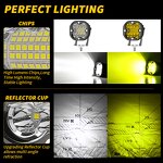 LED Light Bar Manufacturer - 3 Inch 12V 24V 45W Spot Flood Combo for Truck Car 4x4 Boat ATV