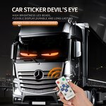 LED Panel Manufacturer - 24v Windshield Matrix Pixel Flexible Car Dynamic Devil Eyes DIY Advertising