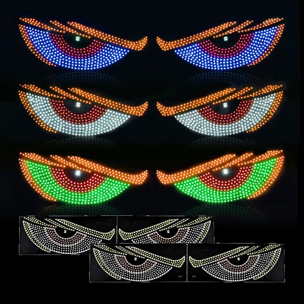 Demon Eye Display Manufacturer - USB Car Eye LED for Truck Window Windshield Decorative