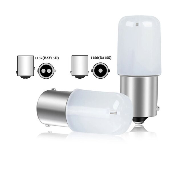 LED Bulbs Manufacturer - 3030 18SMD 1156 P21W BA15S 1157 BAY15D P21/5W No Error Brake Turn Signal