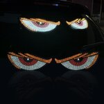 Demon Eye Display Manufacturer - USB Car Eye LED for Truck Window Windshield Decorative