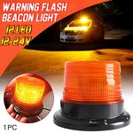 Beacon Lights Manufacturer - DC 12V Yellow LED Traffic Warning for Vehicle Car Truck 80V Systems