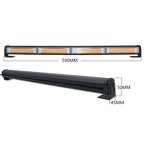 Light Bar Manufacturer - Car Warning COB LED Strobe Traffic Advisor Emergency Flashing for Trucks Offroad