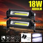 Headlamp Manufacturer - 4-Inch Rectangular LED for Auto Car SUV ATV Light Truck-COB Combo Beam 24V