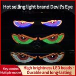 Demon Eye Display Manufacturer - USB Car Eye LED for Truck Window Windshield Decorative