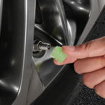 Valve Cover Manufacturer - Auto Tire Luminous Colorful Universal Motorcycle Car