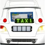 Indicator Light Manufacturer - New 12V LED Taxi Windshield Cab with USB Lighter Plug & Empty Sign