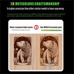 Laser Engraving Machine Manufacturer - YEELASER BT Portable Wood Leather Glass DIY