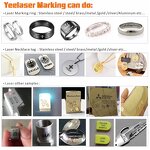 Fiber Laser Engraver Manufacturer - 20W-100W Raycus Max Jpt 3D Metal Marking