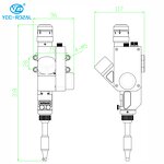 Laser Welding Head Manufacturer - SUP26A 3000W Swing Gun Metal Material Welding