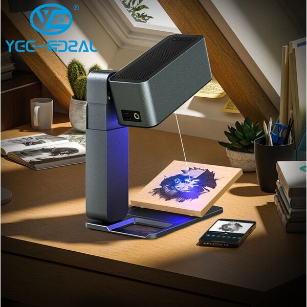 Laser Engraving Machine Manufacturer - DIY Mini Foldable Autofocus Wood Christmas Gift