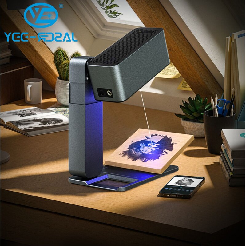 Laser Engraving Machine Manufacturer - DIY Mini Foldable Autofocus Wood Christmas Gift