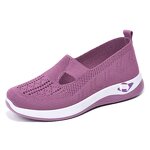 Women's Casual Sneakers Manufacturer - Fitness Walking Mesh Insole EVA Outdoor Flat