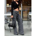 Women's Jeans Manufacturer - 2023 Autumn Low Waist Loose Denim Plus Size