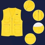 Work Vest Manufacturer - Custom Logo Multi-functional Outdoor Fishing Safety Utility