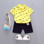 Boys Clothing Set Manufacturer - India Wholesale Two Pieces Fashion Toddler Boutique