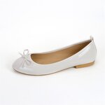 Women's Low Heel Shoes Manufacturer - New Hot-selling Patent Leather Low Platform Heels