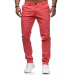 Men's Casual Pants Manufacturer - Summer Thin Slim Fit Solid Color Pencil Trousers