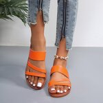 Women's Sandals Manufacturer - Large Summer Multi Color Round Head Flat Bottom Anti Slip