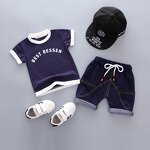 Boys Clothing Set Manufacturer - India Wholesale Two Pieces Fashion Toddler Boutique