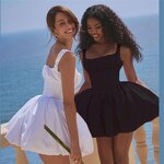 Women's Sleeveless Dress Manufacturer - 2024 Solid Color Backless Pleated Waist Tight