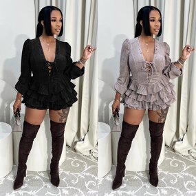 Women's Satin Sandals Manufacturer - Elegant Fresh Lace-up Ruffled Summer Natural Front