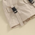 Girls Clothing Set Manufacturer - 2024 Summer Sleeveless Turtleneck Vest A-Line Skirt