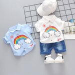 Boys Clothing Set Manufacturer - India Wholesale Two Pieces Fashion Toddler Boutique