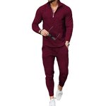 Men's Two Piece Set Manufacturer - Long Sleeved Slimming Casual Oversized Trendy