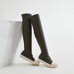 Over-the-knee Boots Manufacturer - Plus-size Fleece Lined Warm Spring Comfortable Women