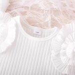 Girls Clothing Set Manufacturer - 2024 Summer Ruffle Off Shoulder Tops Pink Shorts