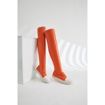 Over-the-knee Boots Manufacturer - Plus-size Fleece Lined Warm Spring Comfortable Women