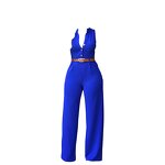Bandage Jumpsuit Manufacturer - Women's Sexy Sleeveless High Waist Gym Romper Trousers