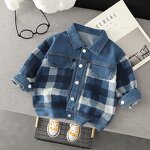 Boys Clothing Set Manufacturer - 2024 Spring Autumn Bear T Shirt Jacket Pants 3Pcs