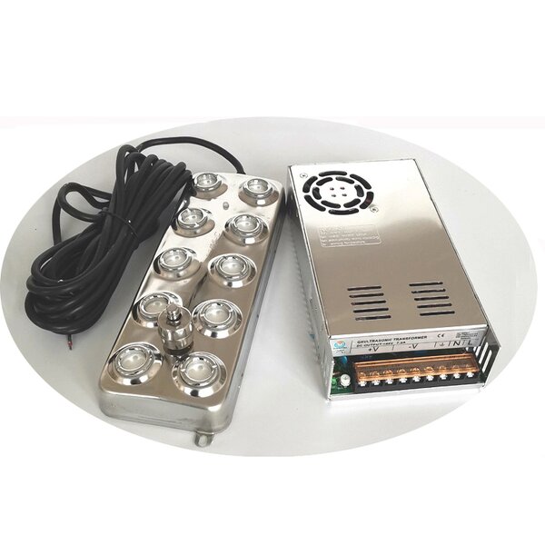 Ultrasonic Mist Maker Manufacturer - 5000ml Per Hour 10 Disc Piezo Ceramic Humidifier 5L